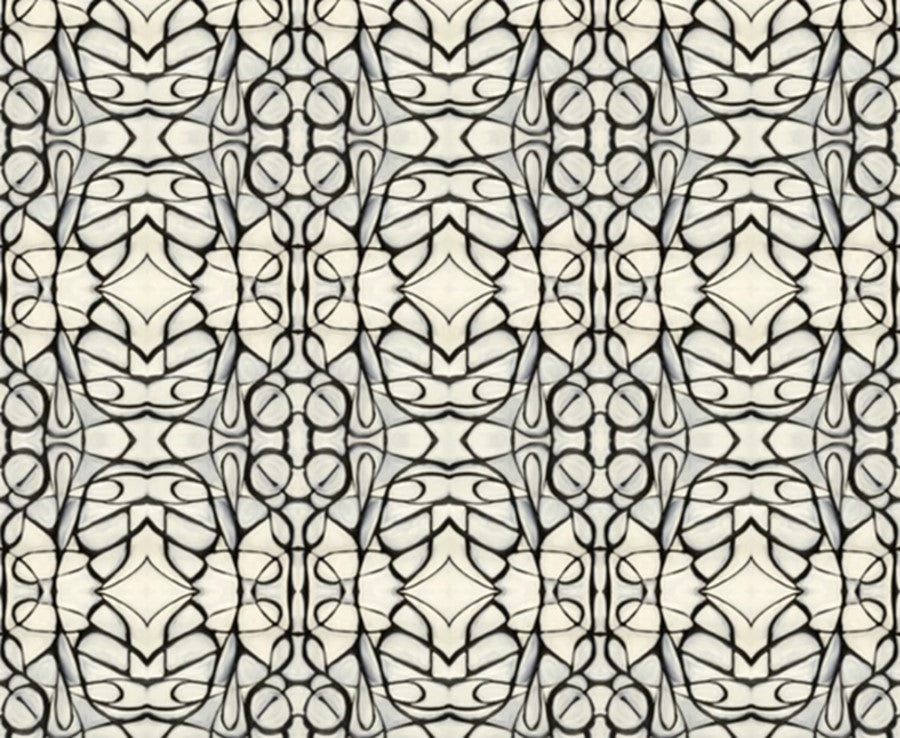 51514 Black White A Grasscloth Wallcovering