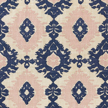 Load image into Gallery viewer, Kilim - Navy Pink Fabric