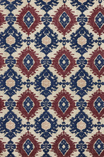Load image into Gallery viewer, Kilim - Red Navy Fabric