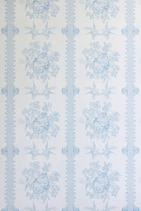 Asiatic Pheasant - China Blue Wallcovering