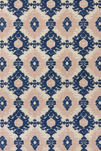 Load image into Gallery viewer, Kilim - Navy Pink Fabric