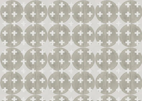 81425 Hemp + White Non-Woven Fibre Wallcovering