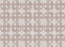 Load image into Gallery viewer, 81425 Vintage Rosewood + White Non-Woven Fibre Wallcovering