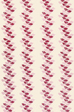 Load image into Gallery viewer, Oak Leaves - Red &amp; Pink Wallcovering