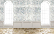 Load image into Gallery viewer, 9923 Patina Blue Grasscloth Wallcovering