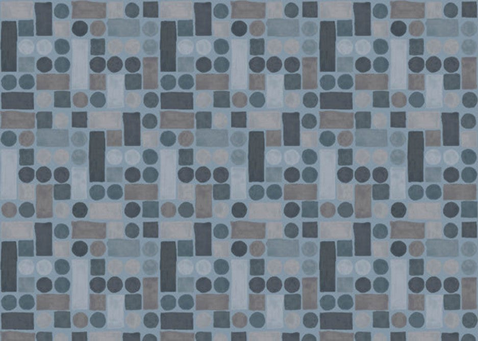 9923 Alice Blue Grasscloth Wallcovering