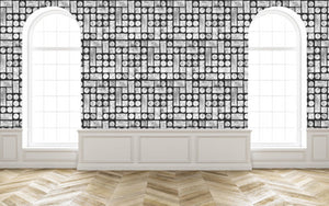 9923 Obsidian Grasscloth Wallcovering