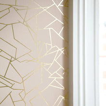 Load image into Gallery viewer, Angle Gold Nude Pink Wallcovering