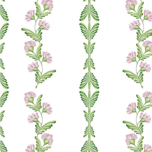Ascending Floral Lilac Wallcovering