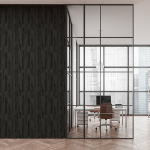 Arrow Charcoal Wallcovering