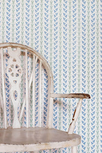 Bluebells - Blue & Green Wallcovering