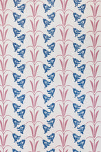 Load image into Gallery viewer, Bluebells - Blue &amp; Raspberry Wallcovering