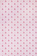 Load image into Gallery viewer, Daisy Scallops - Red &amp; Pink Wallcovering