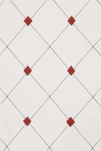 Load image into Gallery viewer, Diamond Trellis - Red Wallcovering