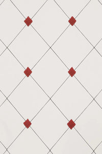 Diamond Trellis - Red Wallcovering