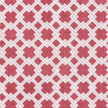 Load image into Gallery viewer, Lattice Cane - Red Pink Fabric