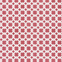 Load image into Gallery viewer, Lattice Cane - Red Pink Fabric