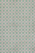 Load image into Gallery viewer, Lattice Cane - Light Olive Red Fabric
