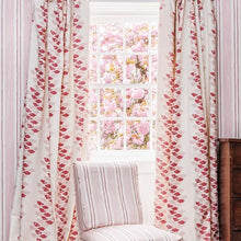 Load image into Gallery viewer, Oak Leaves - Red Pink Fabric