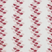 Load image into Gallery viewer, Oak Leaves - Red Pink Fabric