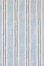 Load image into Gallery viewer, Painter's Stripe - Blue Fabric