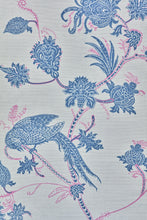 Load image into Gallery viewer, Vintage Bird Trail - Blue Pink