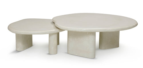 Tao Stone Shaped Nesting Coffee Tables | Showroom Sample