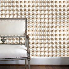 Load image into Gallery viewer, Medallion Latte Wallcovering