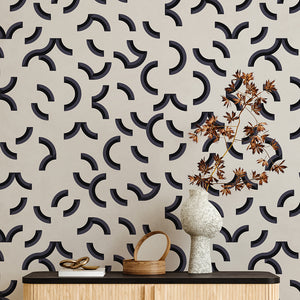 Contour Pigeon Wallcovering