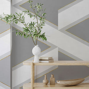 Overscale Accent Ash Wallcovering