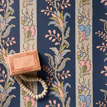Load image into Gallery viewer, Charlotte Bibliothèque Bleu Wallcovering