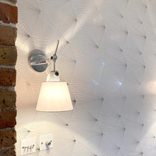 Load image into Gallery viewer, Fan Pewter White Stone Wallcovering