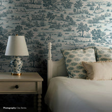 Load image into Gallery viewer, Frolic - Blue Wallcovering