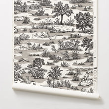 Load image into Gallery viewer, Frolic - Grey Wallcovering