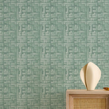 Load image into Gallery viewer, Gaia Seafoam Wallcovering