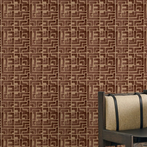 Gaia Sienna Wallcovering