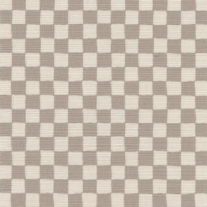 Checker Taupe Grasscloth