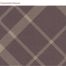 Load image into Gallery viewer, Timeless Argyle Claret Wallcovering
