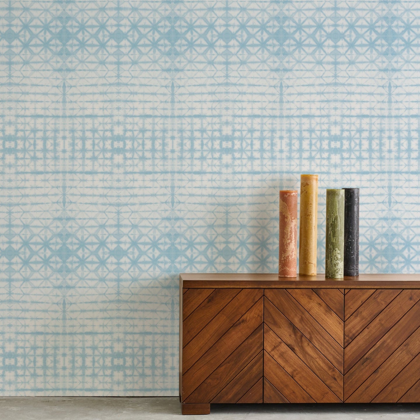 Grateful Acres Ameraucana Blue Wallcovering