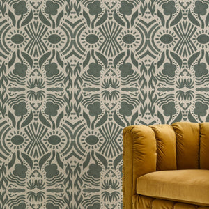 Hermosa Green House Wallcovering