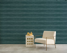 Load image into Gallery viewer, Horizon Greg's Teal Wallcovering