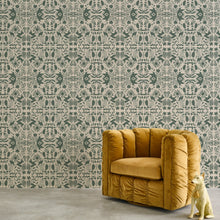 Load image into Gallery viewer, Jewel Green House Wallcovering