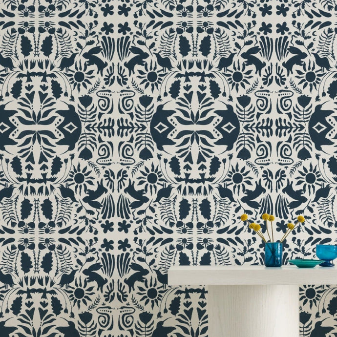 Jewel Naval Wallcovering