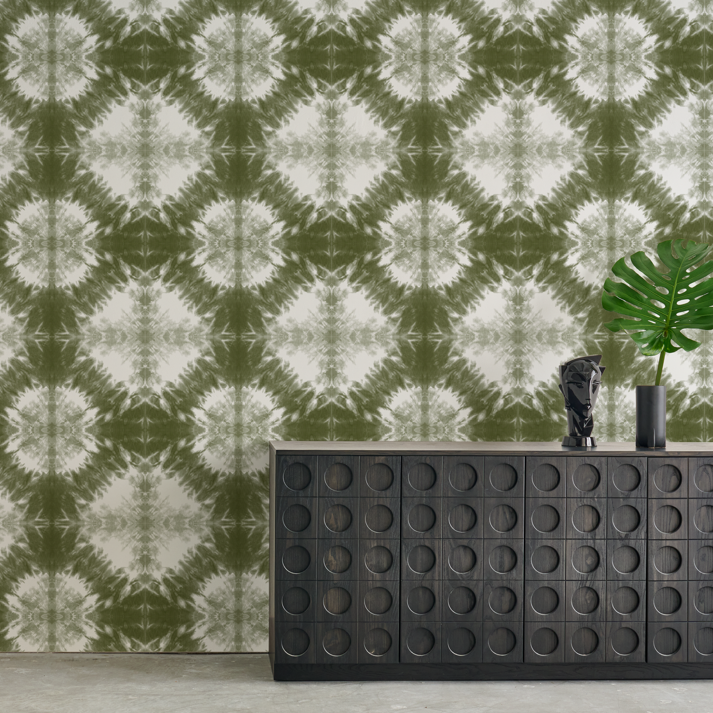 Kelly's Coop Avocado Wallcovering