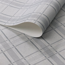 Load image into Gallery viewer, London Plaid Ash Paperback Linen