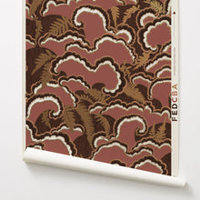 Load image into Gallery viewer, Lush - Mocha Wallcovering