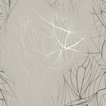 Load image into Gallery viewer, Leaf Pewter Limestone Wallcovering