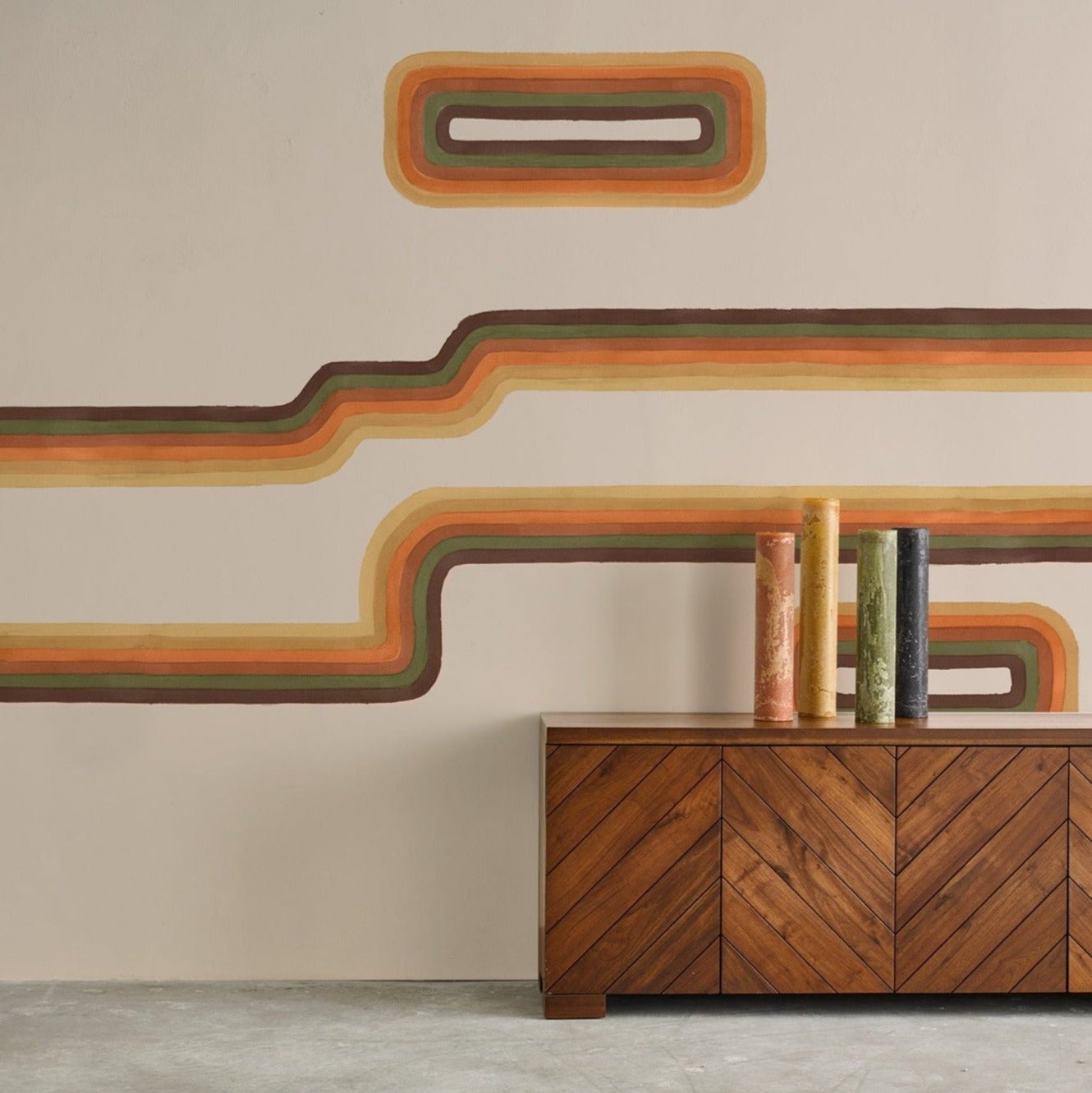 Libby's Stripe Radical Mural Wallcovering