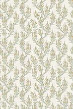 Load image into Gallery viewer, Ling Ochre and Sage Wallcovering