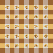 Load image into Gallery viewer, Check - Yellow Wallcovering